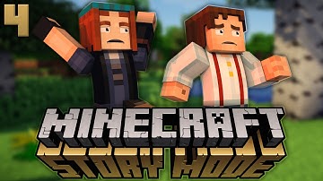 Minecraft Story Mode: Chapter 1 - Part 4 "CRAZY NETHER MADNESS!"