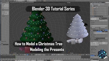 Blender 3D Tutorial Series: How to Model a Christmas Tree: Modeling the Presents