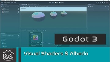 Godot 3 - Visual Shaders and Albedo