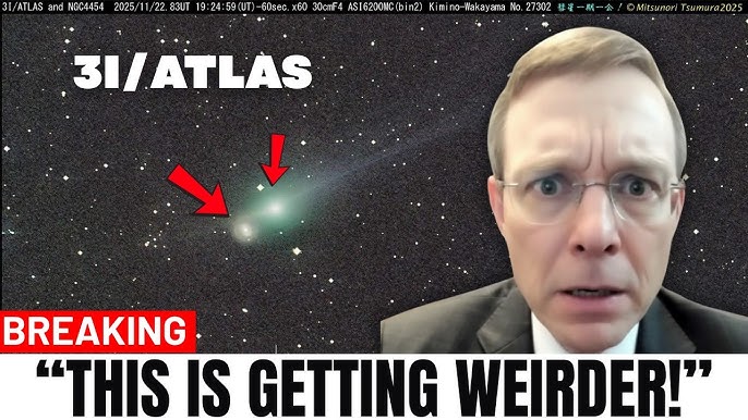 BREAKING: New Evidence of Technosignature Geometry in 3I/ATLAS Tail — NASA Responds - YouTube