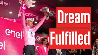 'My Dream, My Goal': Tadej Pogacar's Dramatic Giro d'Italia 2024 Day by FloBikes 6,192 views 6 days ago 4 minutes, 18 seconds