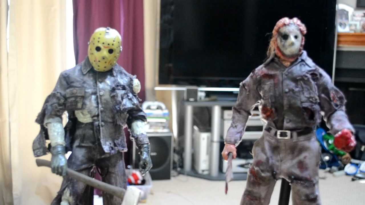 worked Sideshow Jason Part 9 figures 