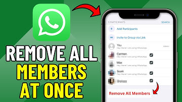How To Remove All Whatsapp Group Members At Once 2025! (FULL GUIDE)