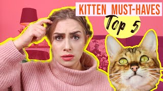 Top 5 Kitten und Katzen Produkte // Katzenklo, Kratzbaum und Katzenangeln // Amely Rose & Catwalk