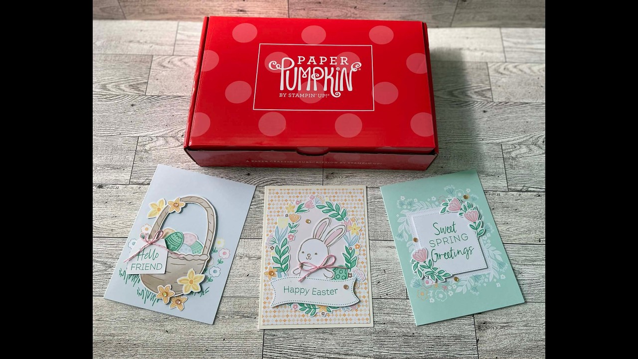 February 2026 Celebrate Spring Paper Pumpkin