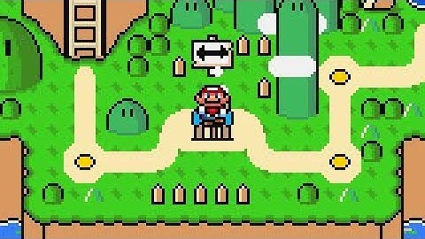 New Super Mario World (SMBX 1.4.4) - World Map. (SMW: World Map Remake)