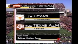 1999 #7 Texas @ #24 Texas A&M No Huddle