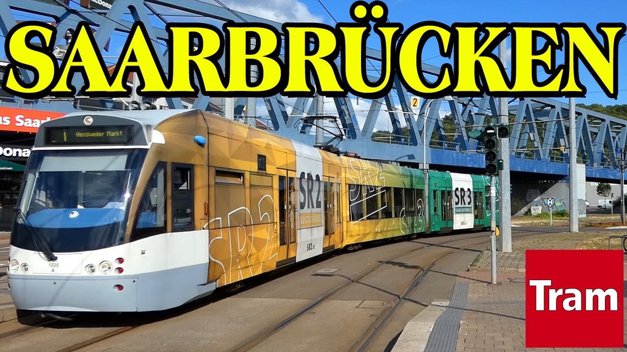 Straßenbahn in Saarbrücken 🇩🇪