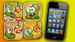 Cut the rope on iPhone 4s ios 6 #cuttherope screenshot 3