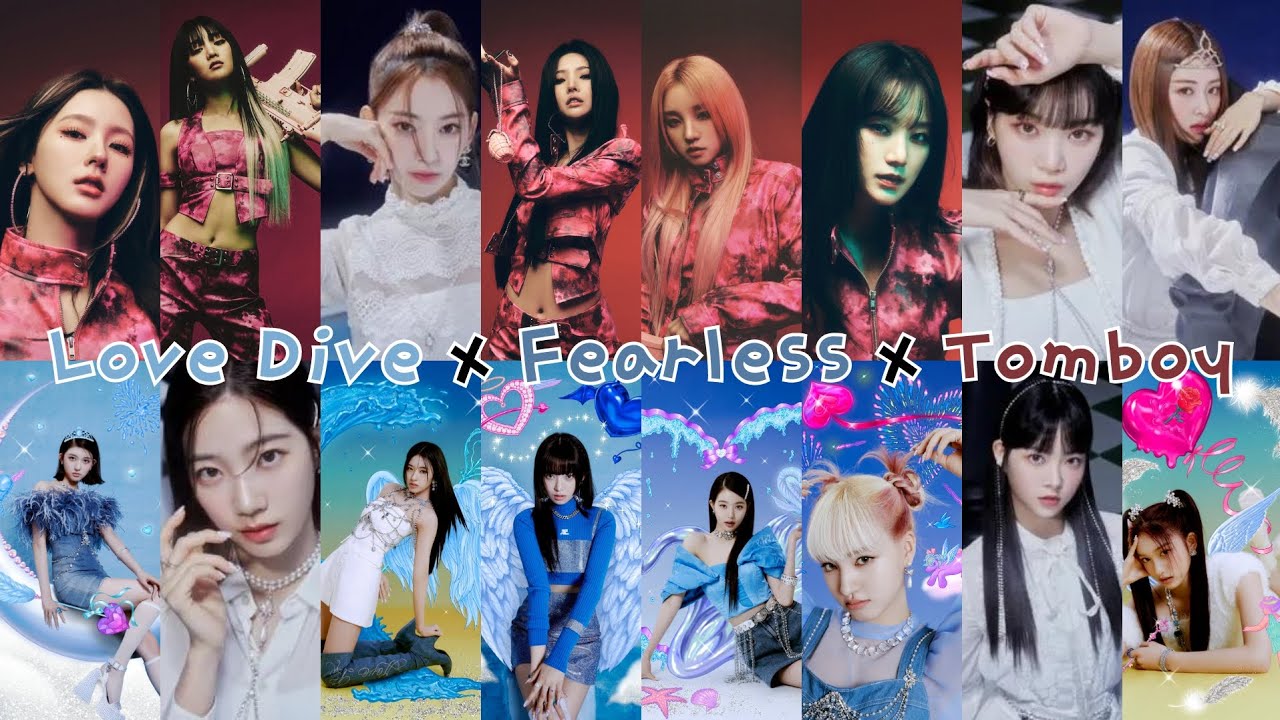 [가사/LYRICS] Love Dive x Antifragile x Tomboy YouTube