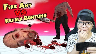 Fire Ant VS Hantu Kepala Buntung - Queen Ant & Giant Ant Makan Kuyang | Ant Simulator screenshot 3