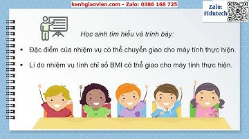 Giáo án PowerPoint bài 11: Giải quyết vấn đề | GA điện tử Tin học 9 chân trời