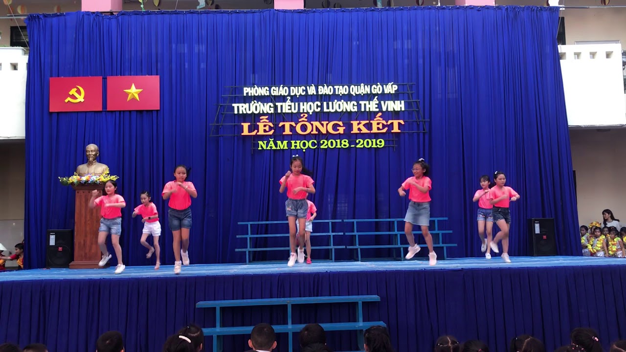 Aerobic- Tiểu học Lương Thế Vinh Gò Vấp - Tổng kết năm học 2018 - 2019 - youtube