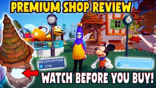 NEW Premium Shop Review in Disney Dreamlight Valley. Watch BEFORE You Buy! Belle's Cottage Issue...