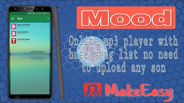 Mood Online mp3 player AIA | For Kodular, Thunkable, Appybuilder, App Inventor Platform | MakeEasy