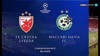 SNOVI O LIGI ŠAMPIONA SRUŠENI U 90. MINUTU: Crvena zvezda - Makabi Haifa 2:2 / 23.08.2022.