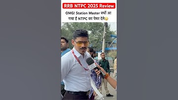 RRB NTPC 2025 Exam Review | RRB NTPC Analysis 2025🔥 #rrbntpcexam #rrbntpc #ytshorts #viralshorts