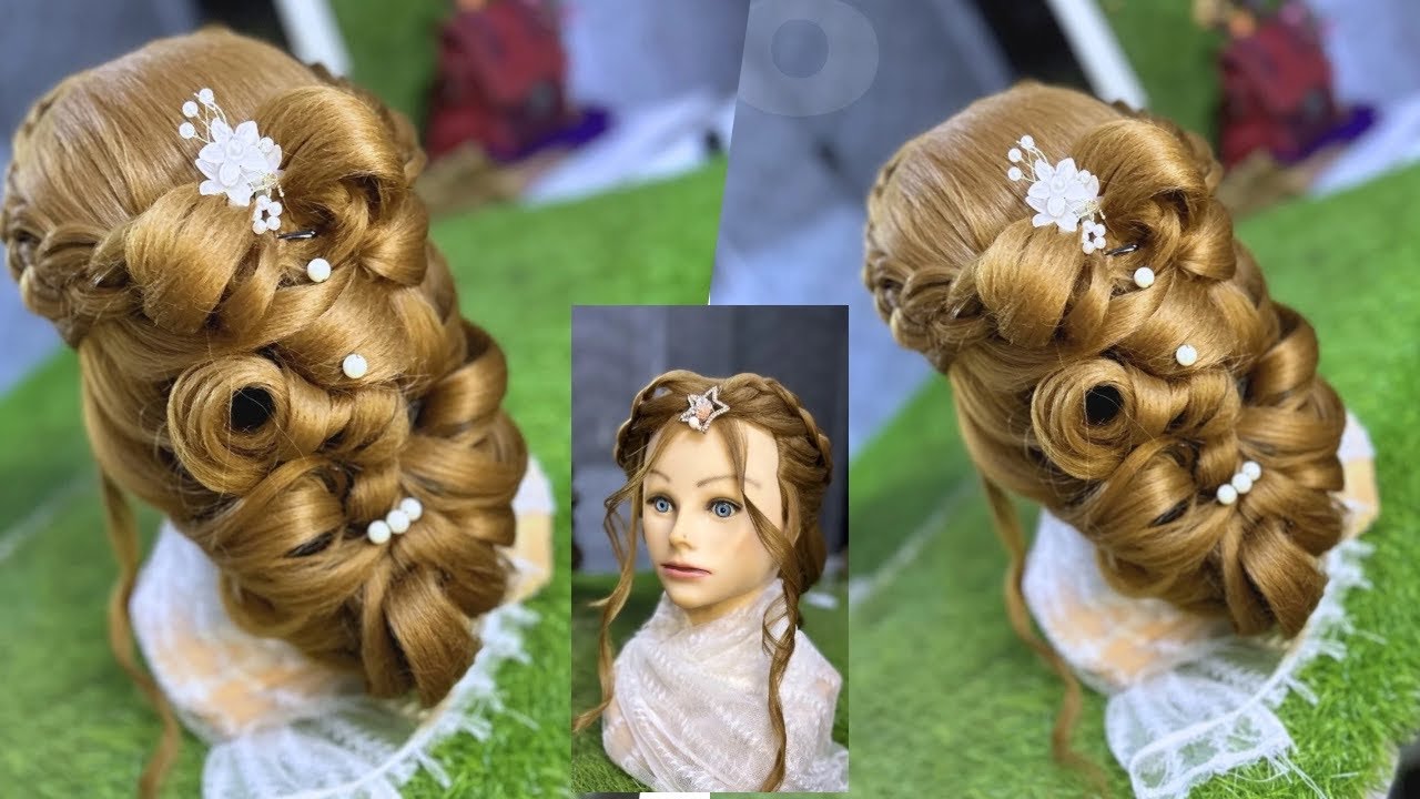 Beautiful&Elegant Hairstyles detail video| new Kashees hairstyles