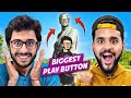 I Surprised @CarryMinati with INDIA&#39;s BIGGEST PLAYBUTTON