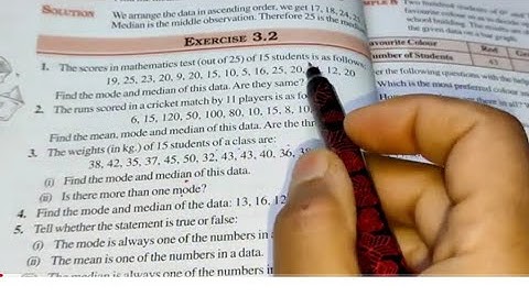 Data Handling Ex-3.2 Chapter-3 || Class 7th Maths