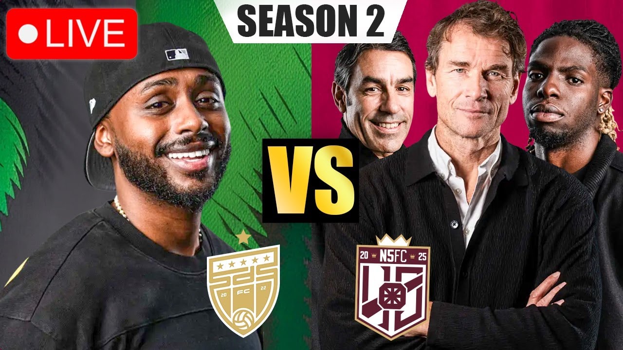 SDS FC VS N5 FC | SEASON 2 BALLER LEAGUE LIVE WATCHALONG