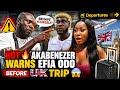 HOT🔥 Akabenezer Warns Efia Odo Before UK Trip 🇬🇧😳