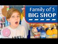FAMILY OF 5 BIG SHOP || TESCO GROCERY REAL LIFE HAUL &amp; OFFERS || UK Family Vlog