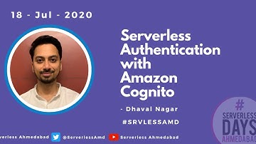 Serverless Authentication with Amazon Cognito