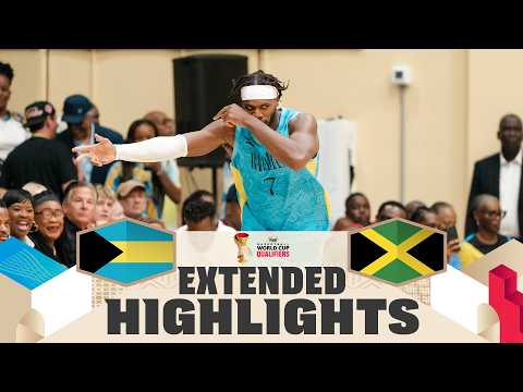 Bahamas 🇧🇸 v Jamaica 🇯🇲 | Extended Highlights | FIBA Basketball World Cup 2027 Americas Qualifiers