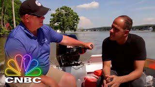 The Profit: Marcus Meets A Local Grafton Business Owner To See The Water Damage | CNBC Prime