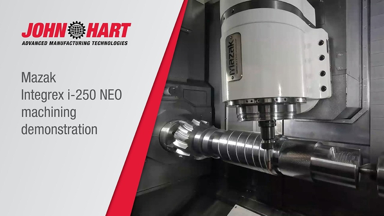 Introducing the new Mazak Integrex i-250 NEO