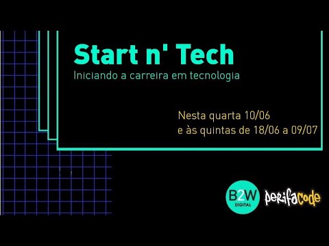 Perifacode + B2W Meetups | Start n' Tech | ONLINE – Cloud/ DevOps