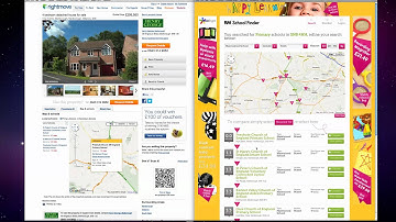 Rightmove and RM School Finder: Rightmove centred search