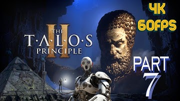 THE TALOS PRINCIPLE 2 || PART 7 || GRASSLANDS RING || PUZZLES 5,6,7,8  || 4K || 60FPS