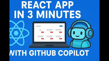 How GitHub Copilot Builds a React App in Minutes