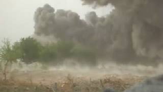 500 POUND JDAM DROPPED ON TALIBAN IN AFGHANISTAN