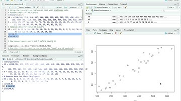 RStats Lab 9 - Simple Linear Regression Walkthrough Part 1/2