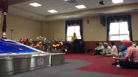Dr Harkesh Sandhu in Kitchener Gurughar -2