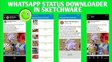 [Sketchware Project] Whatsapp Status Downloader