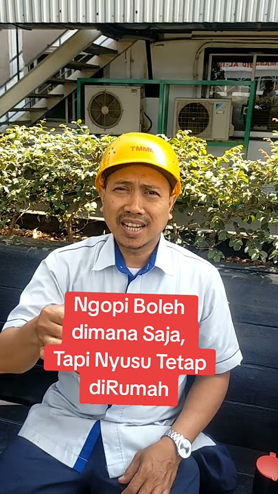 Ngopi Boleh dimana Saja, Nyusu Tetap diRumah