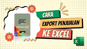Tutorial IPOS5 || Cara Export Laporan Penjualan ke Excel di iPos