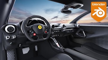 How to Model Car Interiors in Blender (Aryan3D)
