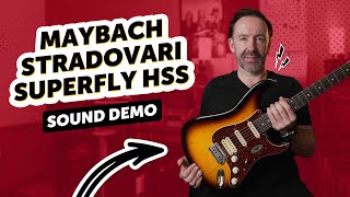 Maybach Stradovari Superfly HSS (2-tone sunburst) - Sound Demo