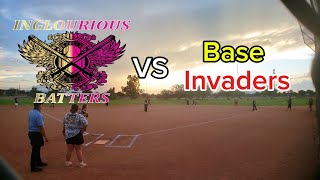 Inglorious Batters VS Base Invaders Women's  Slowpitch Softball game screenshot 4
