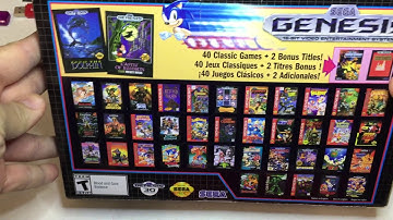 Sega Genesis Mini and Retrobit USB Genesis Controller Unboxing