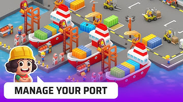 Idle Port Tycoon Gameplay Android