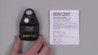 SENSIT P100 Single Gas Monitor Quick Start Guide