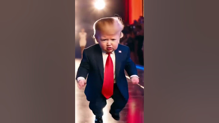Baby Trump ai generated funny video #ai #technology #baby #trump