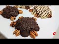 Cómo hacer TORTUGAS DE CHOCOLATE / Receta con 3 Ingredientes