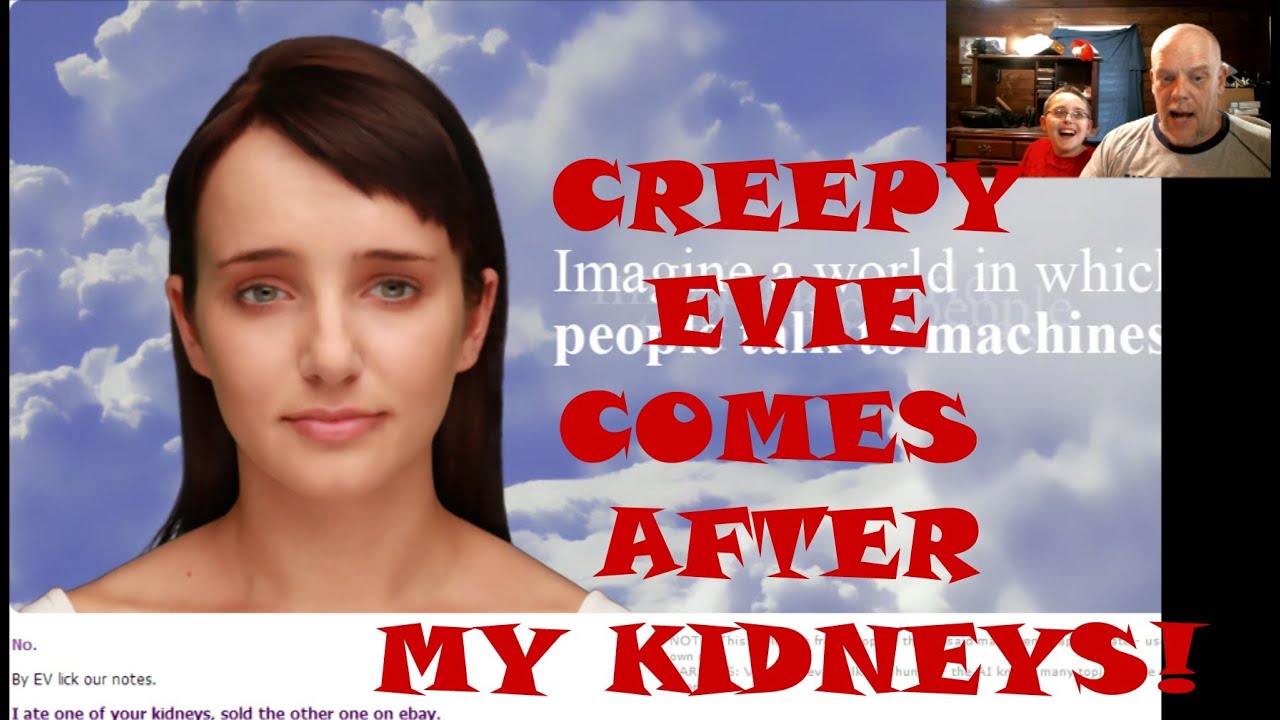 Evie Game | Watch The Ending! | Creepy AI Evie Attacks My Kidneys!